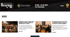 Desktop Screenshot of cinebh.com.br